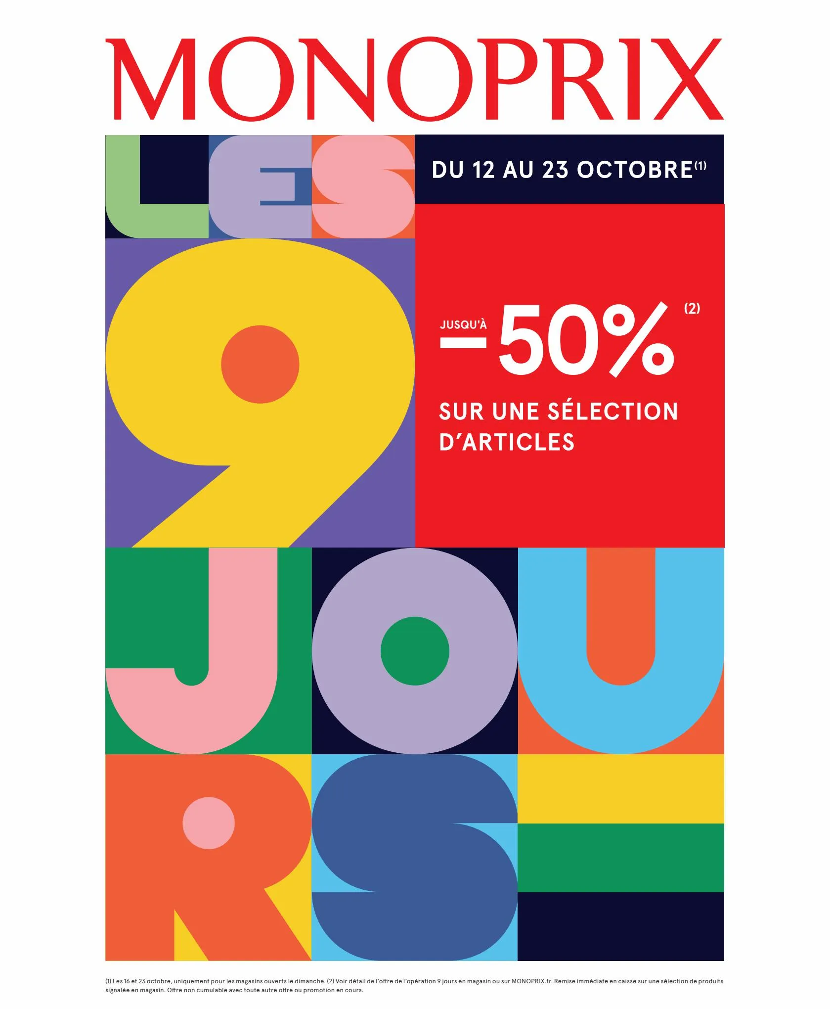 Catalogue Monoprix promotions, page 00001
