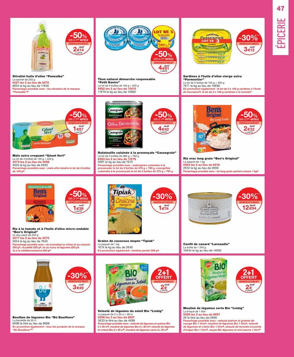 Catalogue Monoprix promotions, page 00047