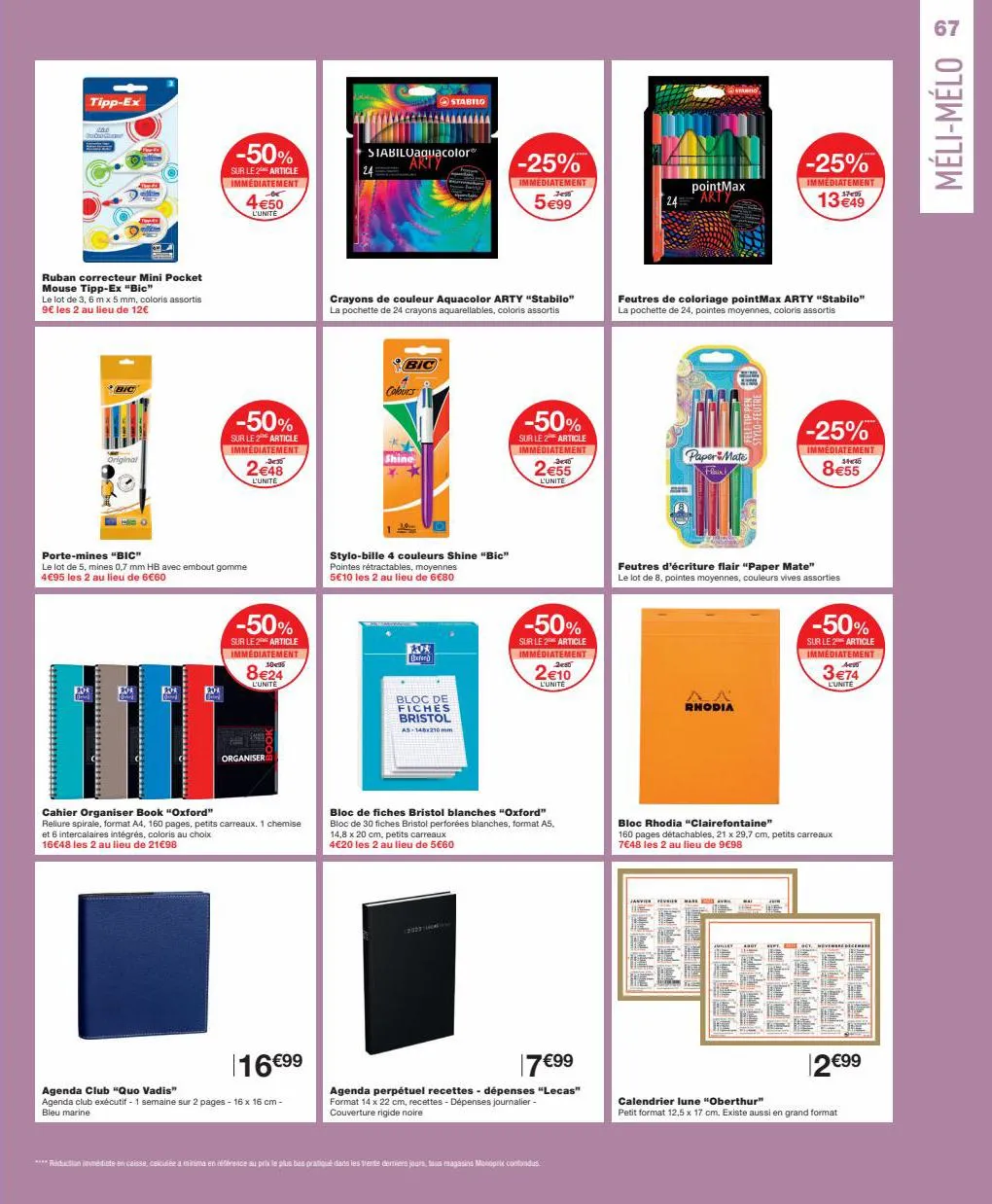 Catalogue Monoprix promotions, page 00067