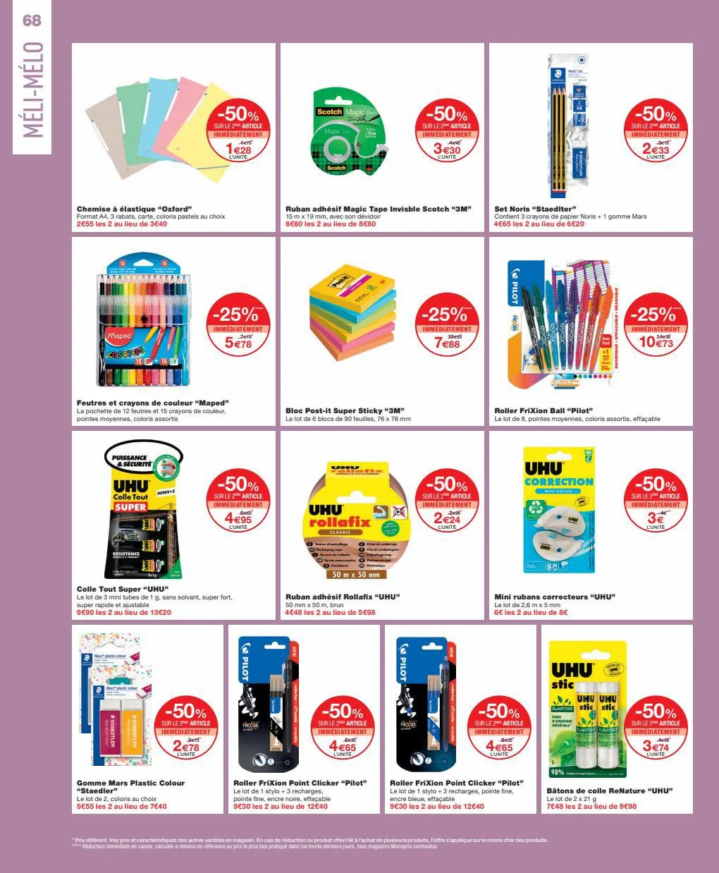 Catalogue Monoprix promotions, page 00068