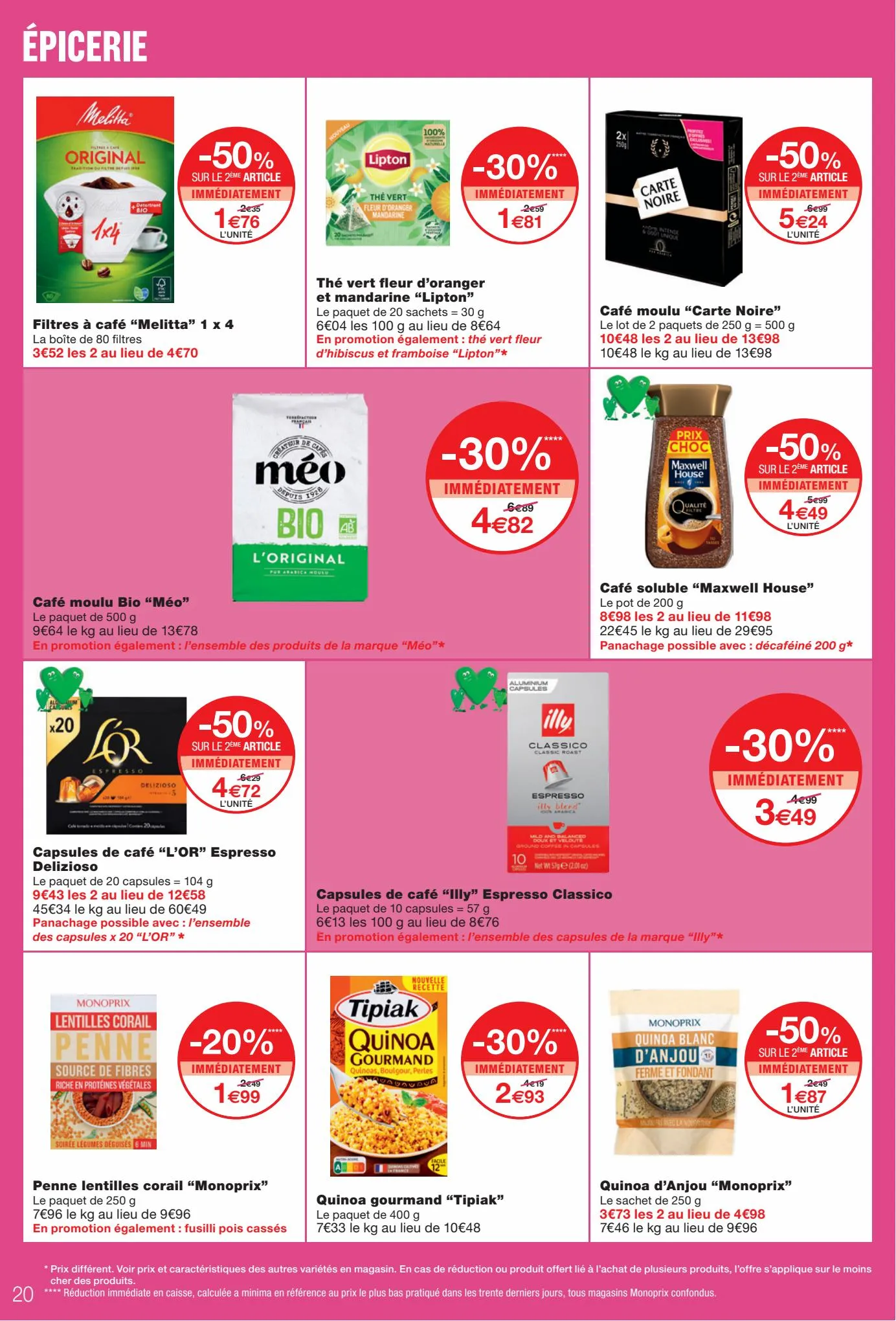 Catalogue MONOPRIX OFFRE, page 00020