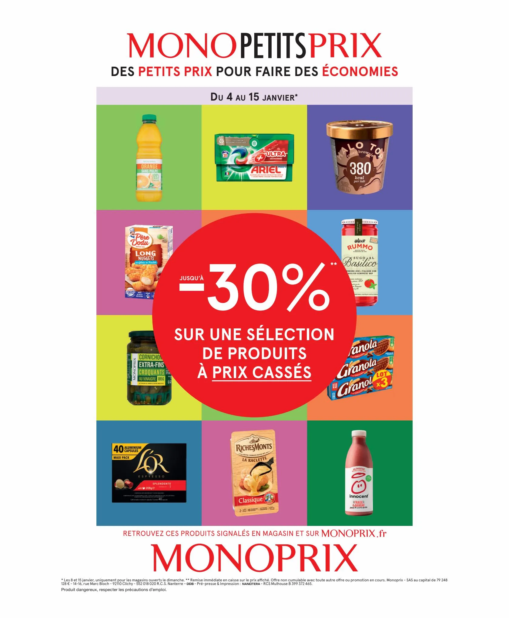 Catalogue Mono Petits Prix, page 00001
