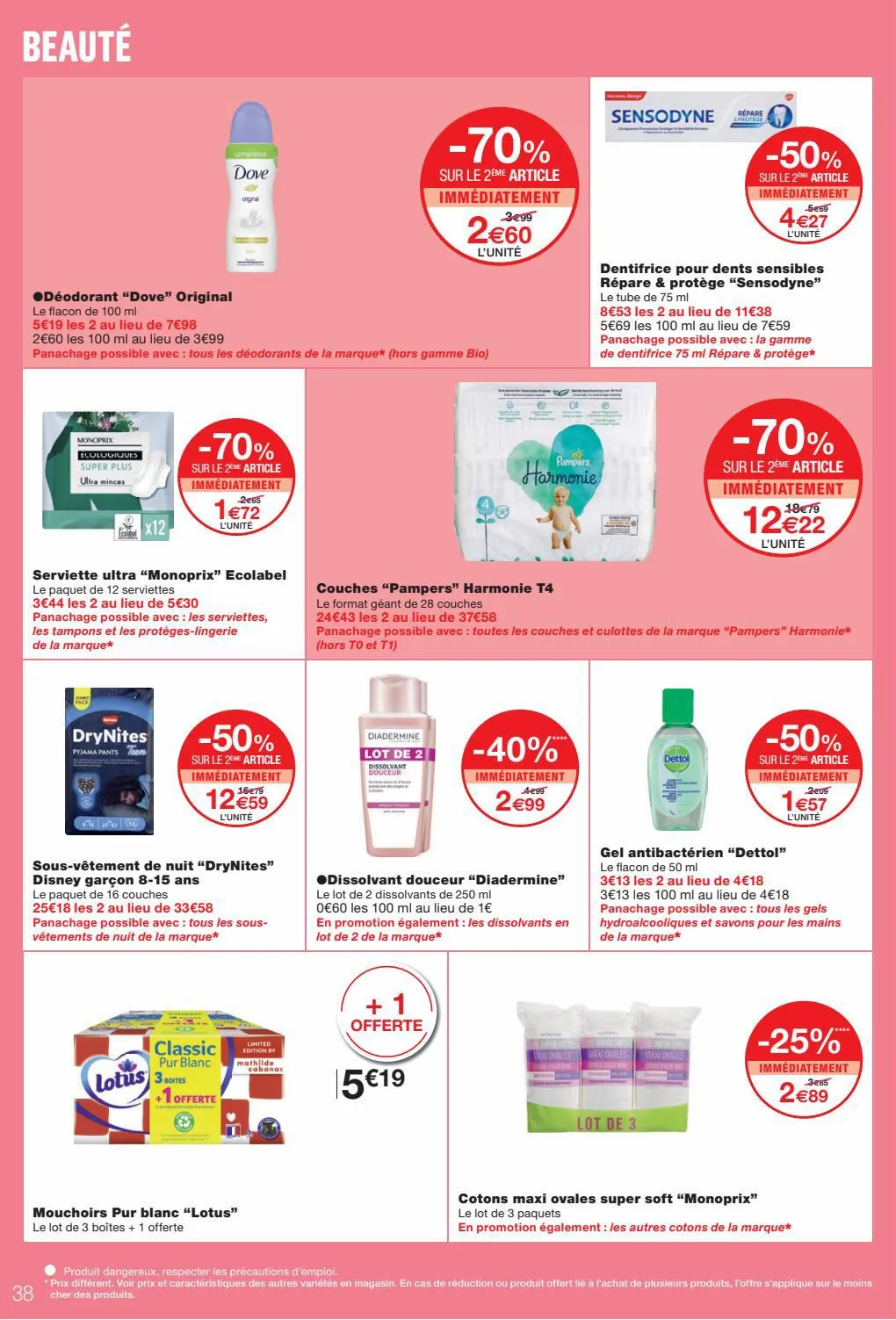 Catalogue Monoprix Catalogue, page 00038