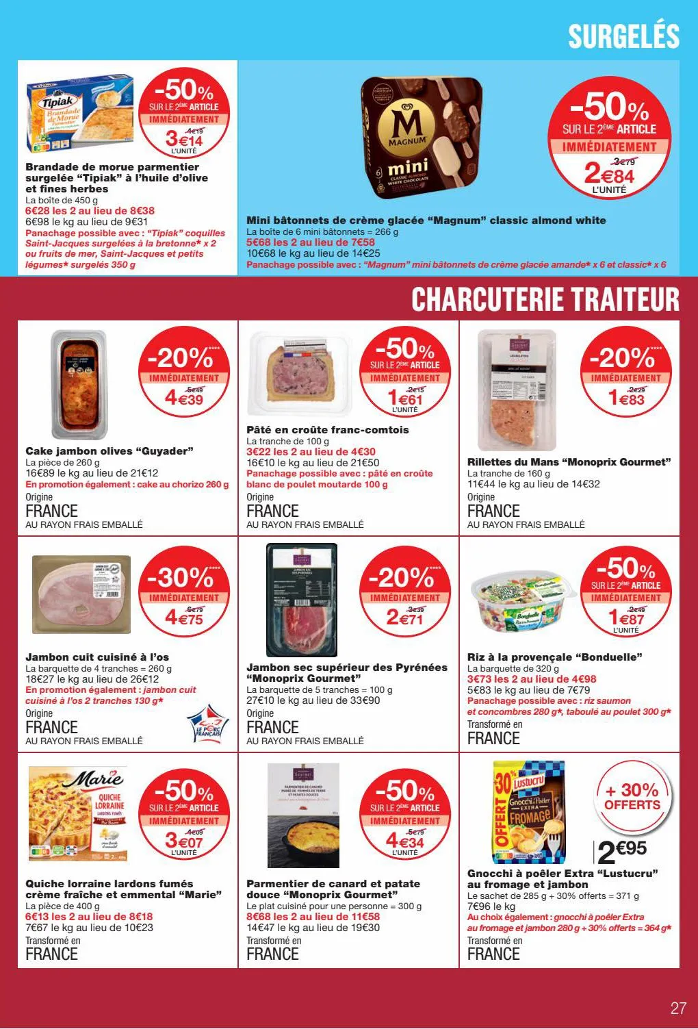 Catalogue Monoprix Catalogue, page 00027