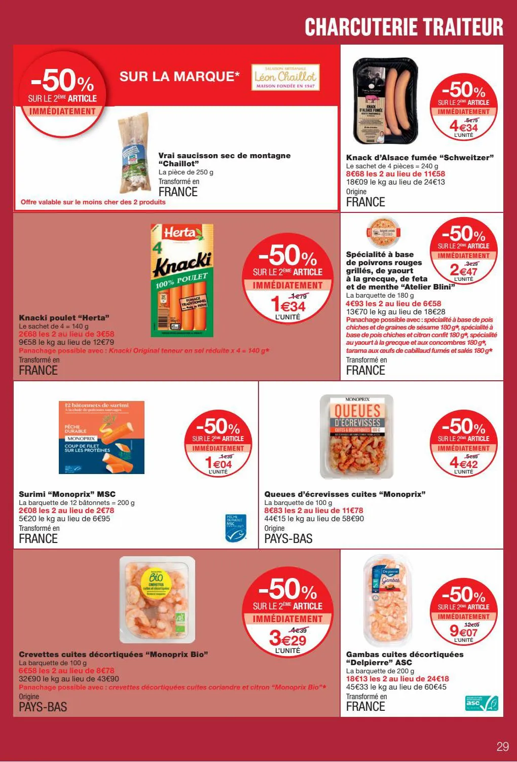 Catalogue Monoprix Catalogue, page 00029