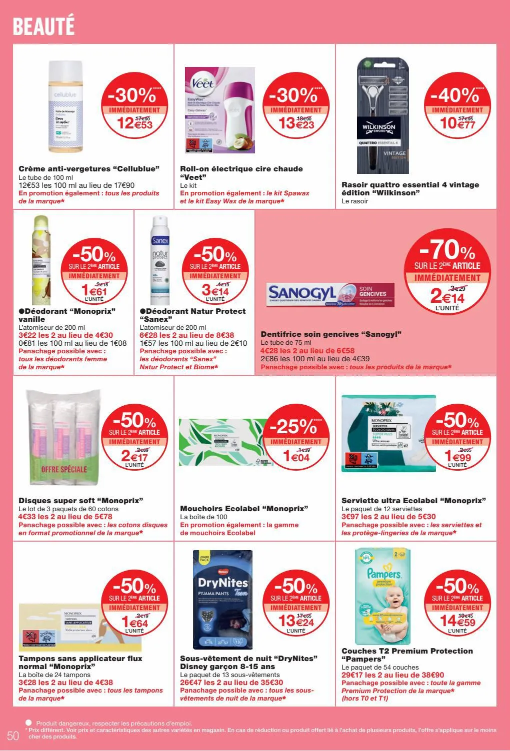 Catalogue Monoprix Catalogue, page 00050