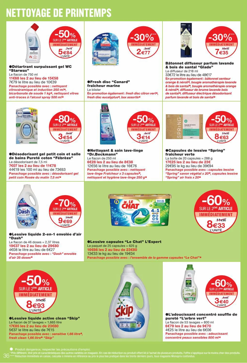 Catalogue Monoprix Catalogue, page 00036