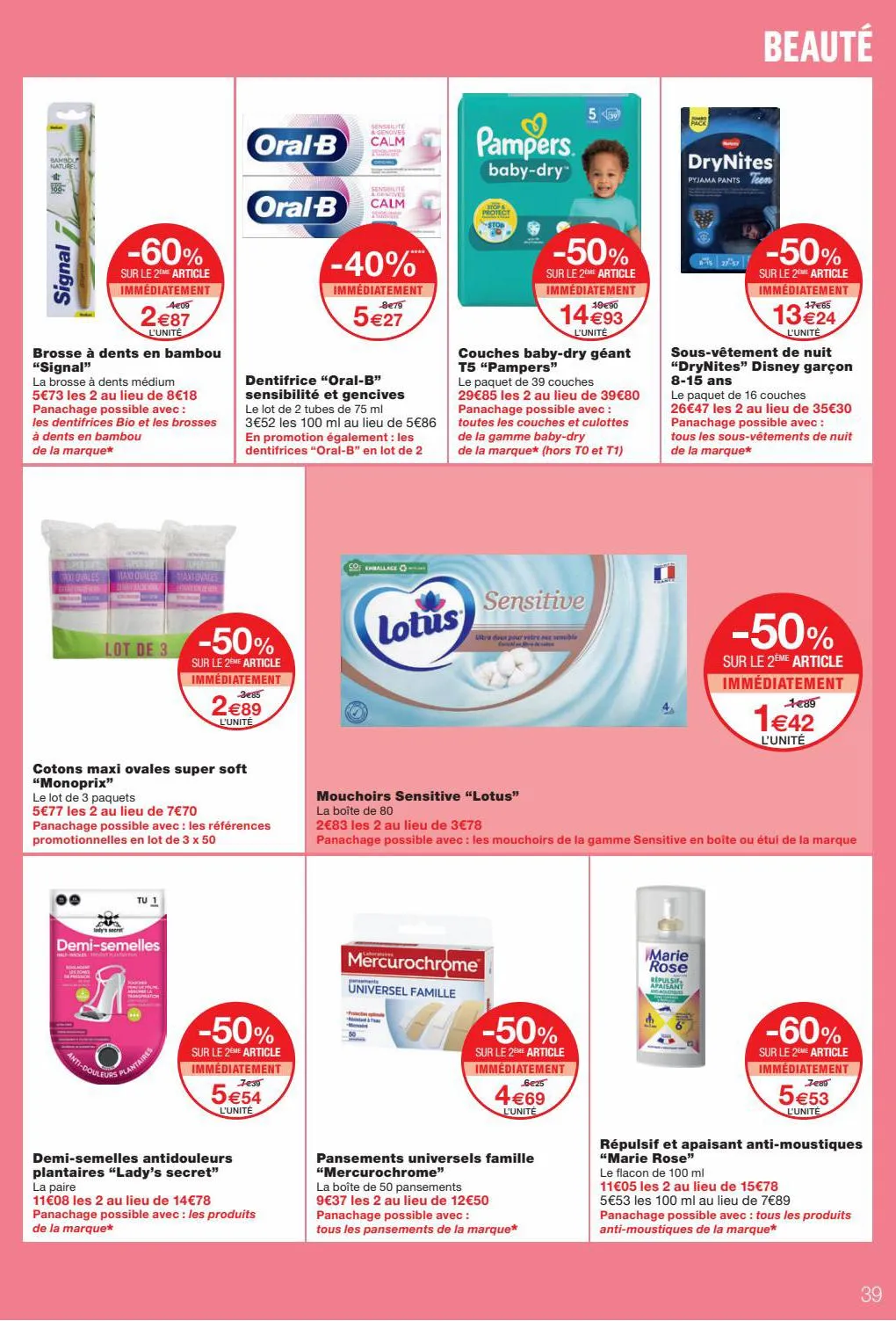 Catalogue Monoprix Catalogue, page 00039