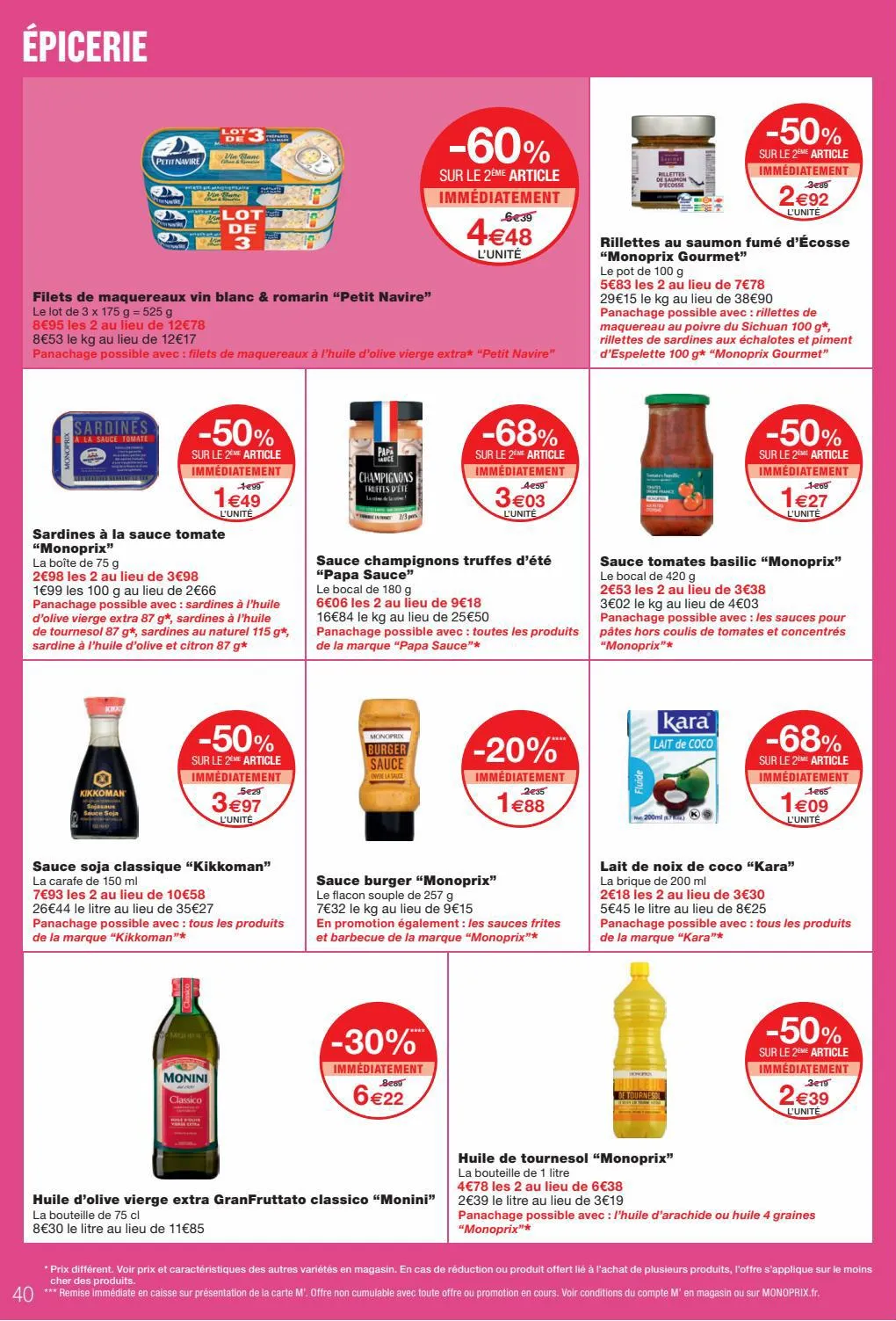 Catalogue Monoprix Catalogue, page 00040