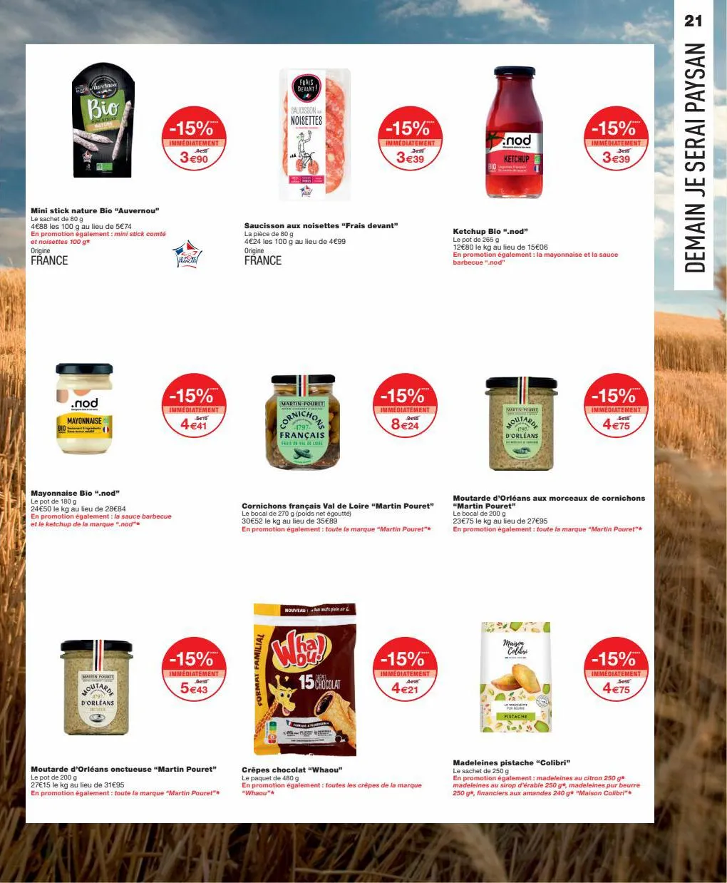 Catalogue -50% sur le 2eme article sur une selection de produits, page 00021