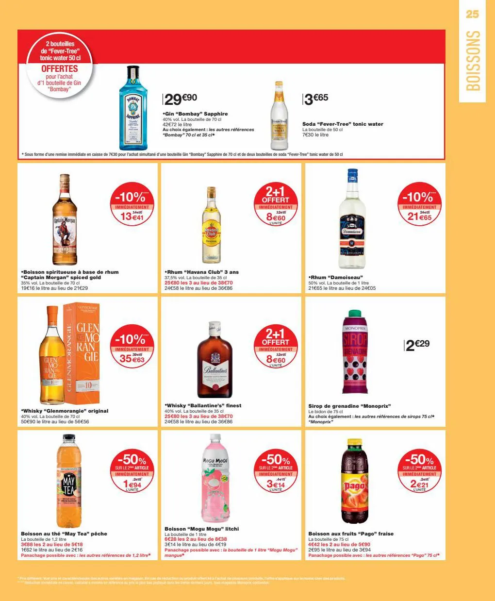 Catalogue -50% sur le 2eme article sur une selection de produits, page 00025