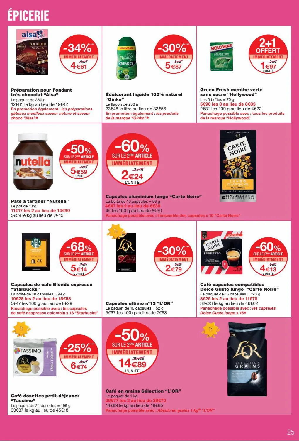 Catalogue POUR VOUS GUIDER VERS LES PROMOS !, page 00025