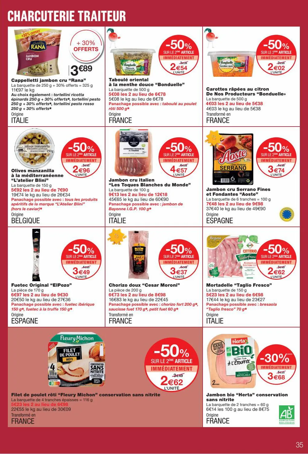 Catalogue POUR VOUS GUIDER VERS LES PROMOS !, page 00035