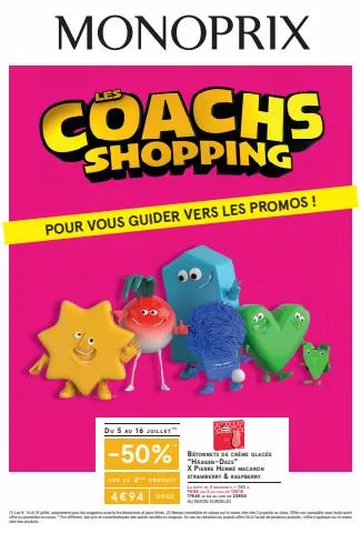 POUR VOUS GUIDER VERS LES PROMOS !