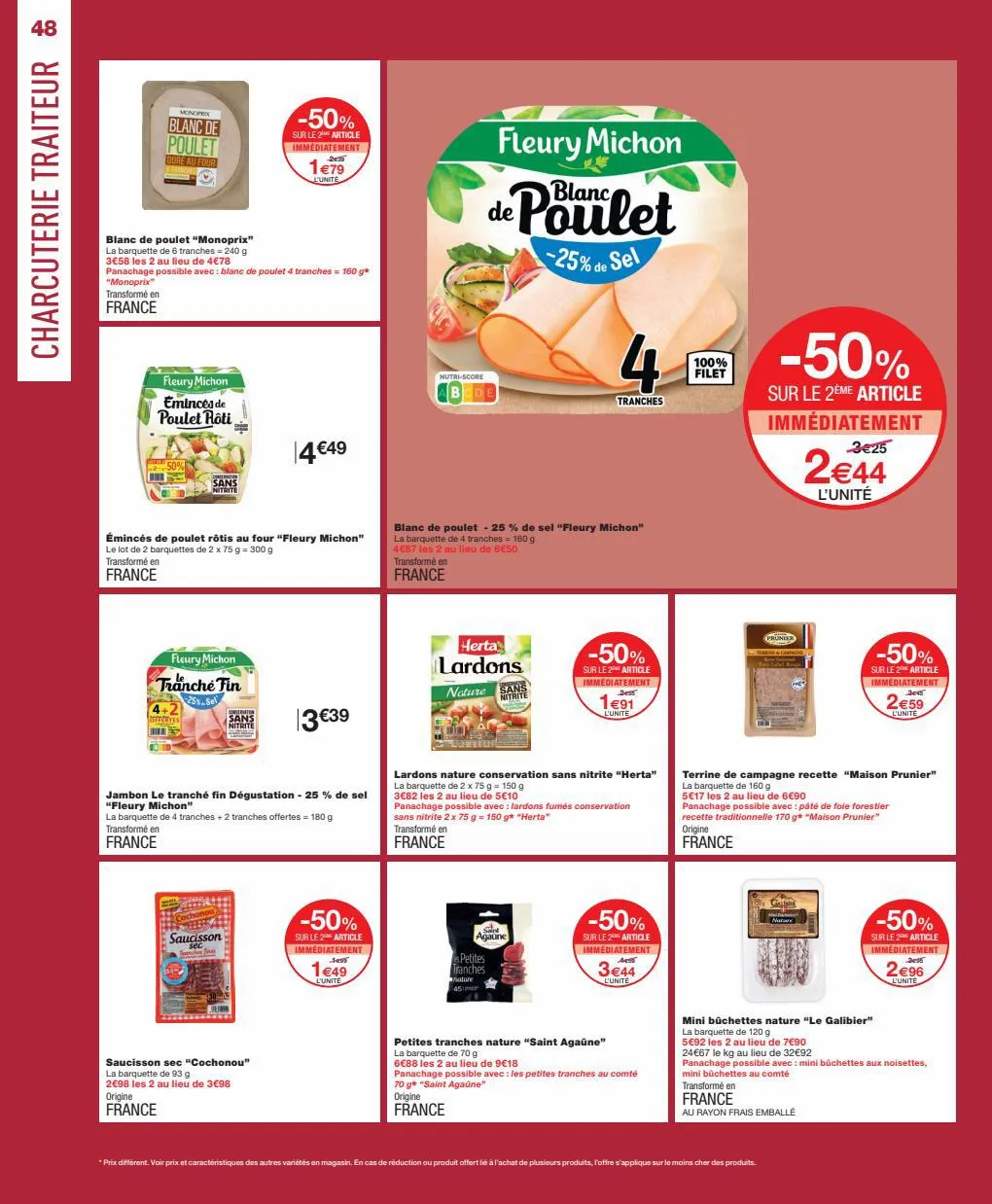 Catalogue Prix casses Jusqua -30% sur plus de 350 produits, page 00048