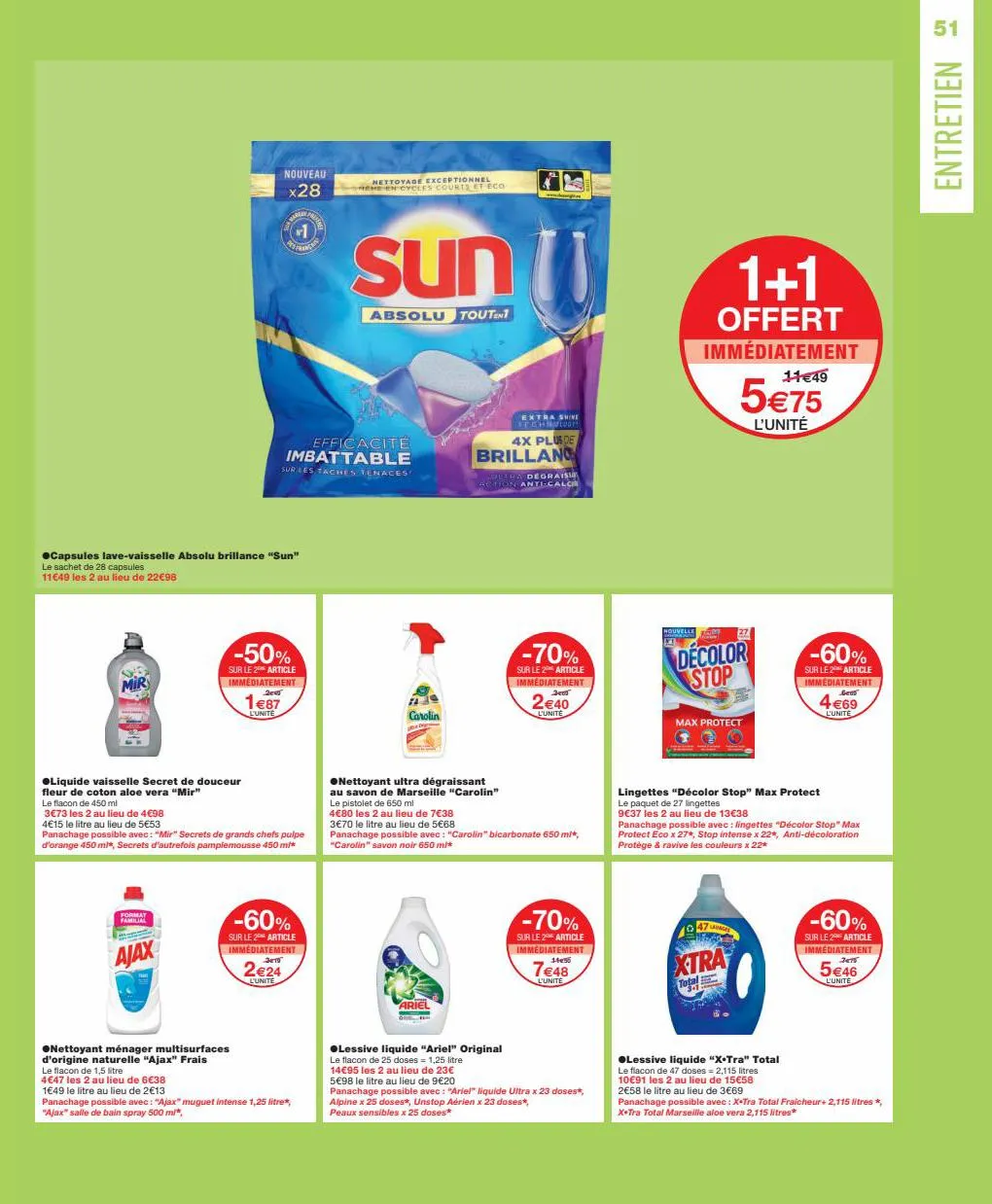 Catalogue Prix casses Jusqua -30% sur plus de 350 produits, page 00051