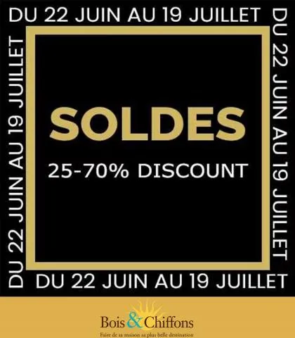 SOLDES D'ÉTÉ