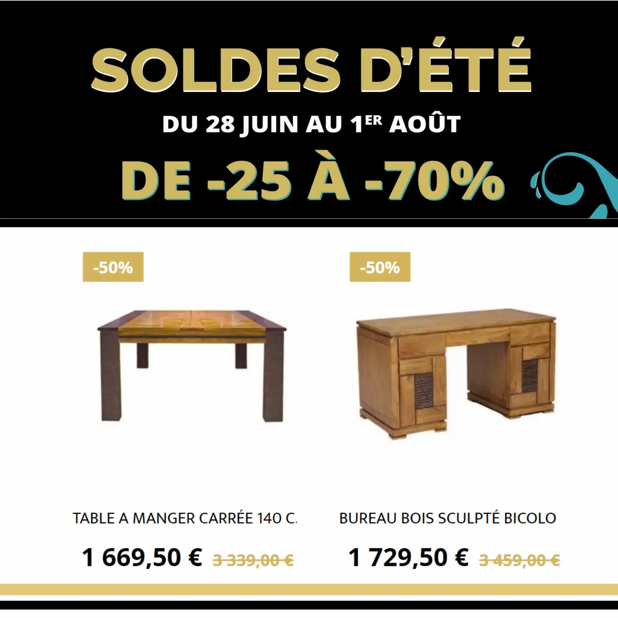 Catalogue Bois & Chiffons Soldes, page 00003