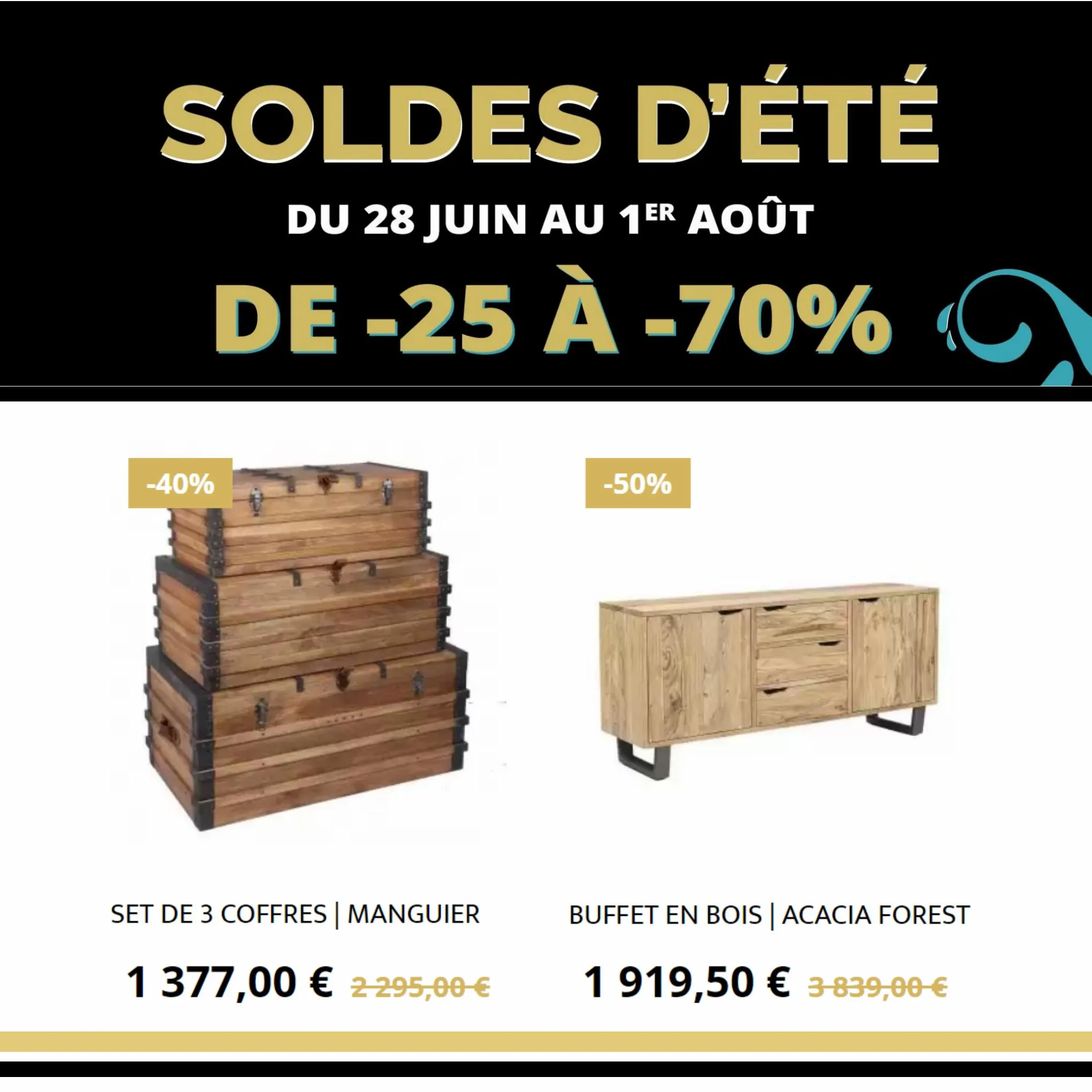 Catalogue Bois & Chiffons Soldes, page 00004