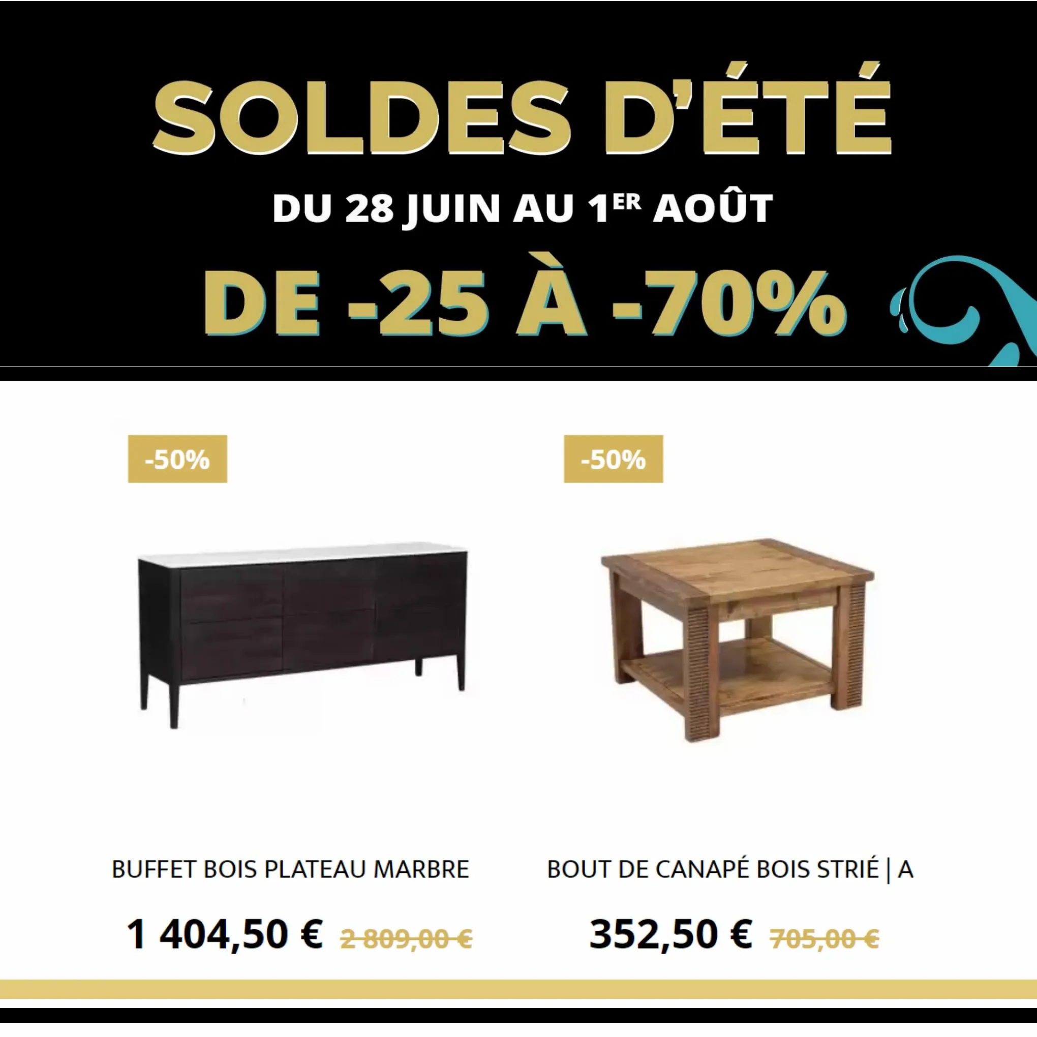 Catalogue Bois & Chiffons Soldes, page 00007