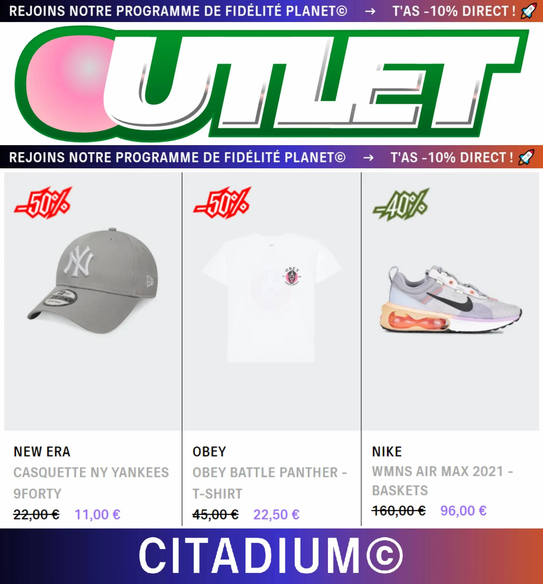 Catalogue Citadium Outlet, page 00003