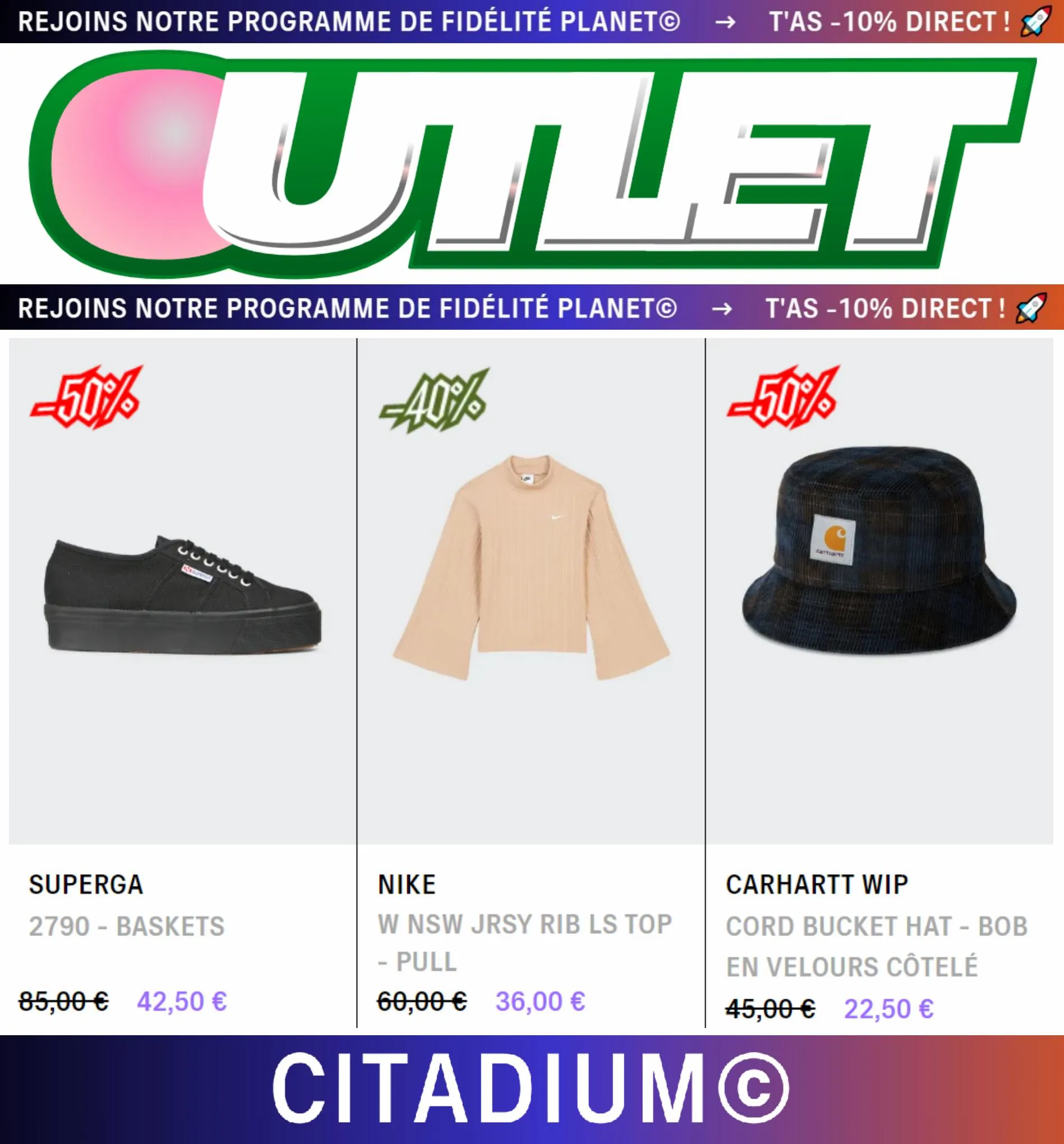 Catalogue Citadium Outlet, page 00006