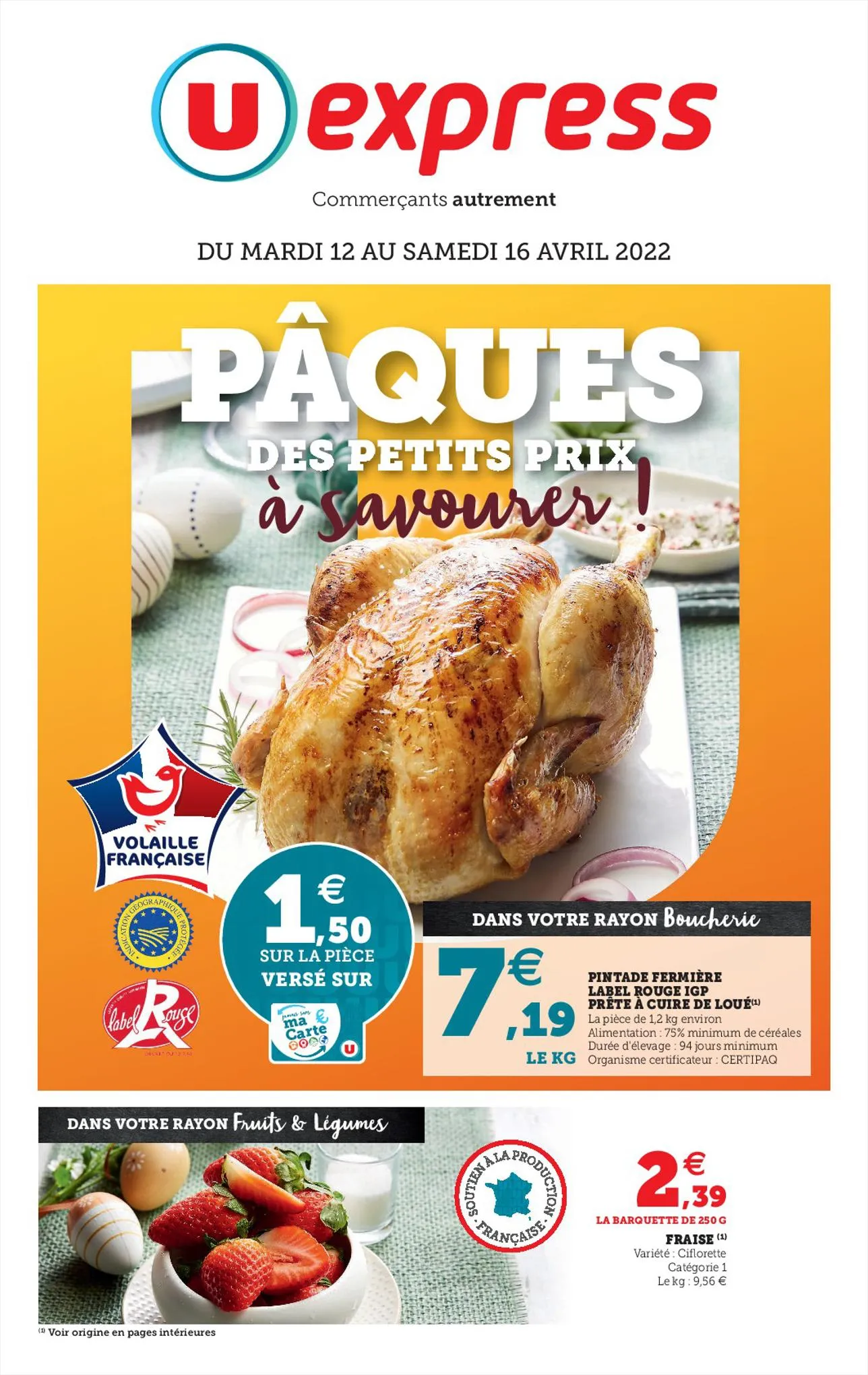 Catalogue PÂQUES DES PETITS PRIX À SAVOURER !, page 00001