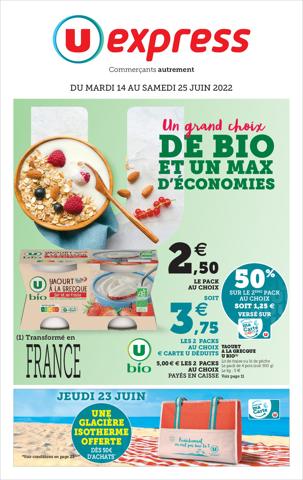 Catalogue U Express à Marseille | DU BIO DU CHOIX DES ÉCONOMIES | 14/06/2022 - 25/06/2022