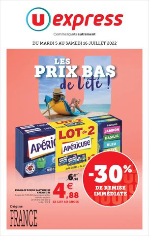 Catalogue U Express à Marseille | PRIX BAS DE L'ÉTÉ | 05/07/2022 - 16/07/2022