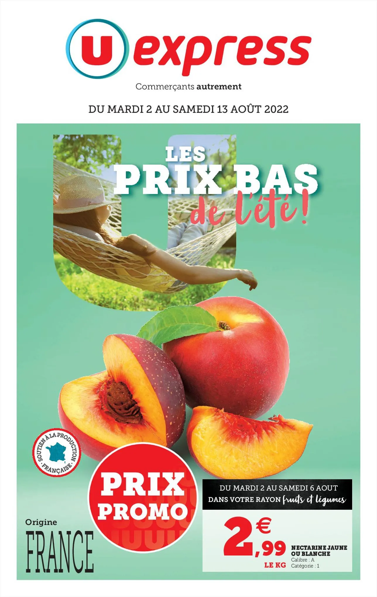 Catalogue LES PRIX BAS DE L'ÉTÉ !, page 00001