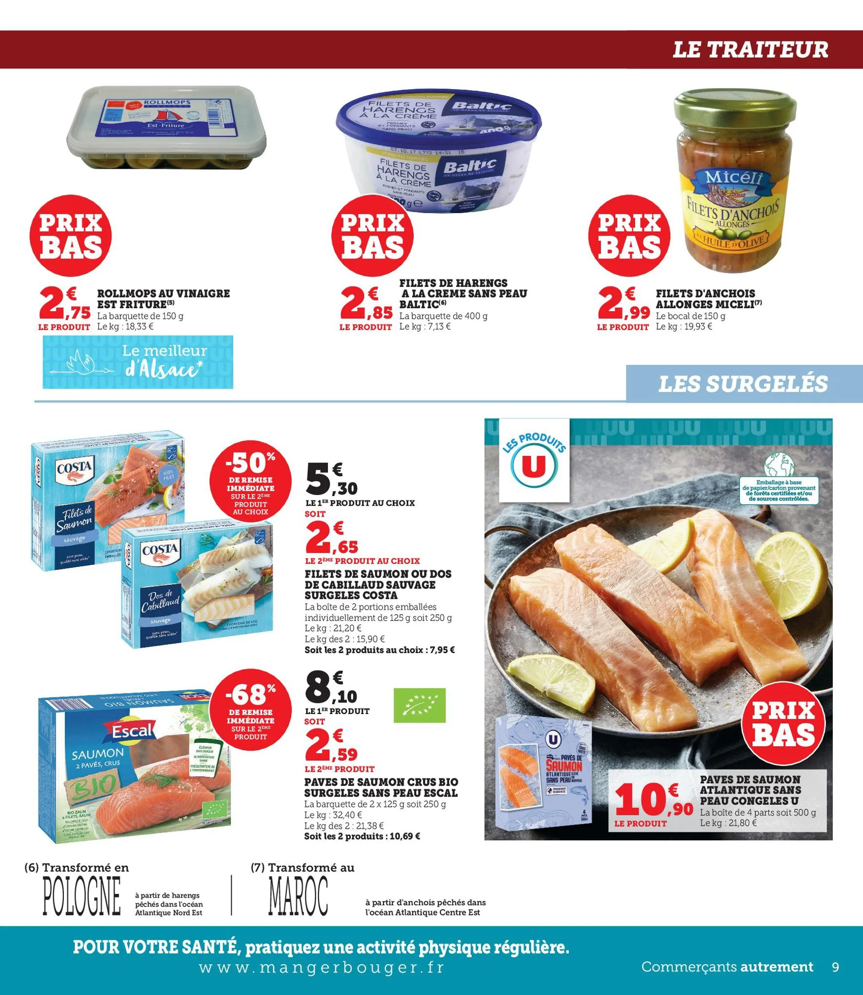 Catalogue SPÉCIAL PRODUITS DE LA MER À PRIX BAS !, page 00009