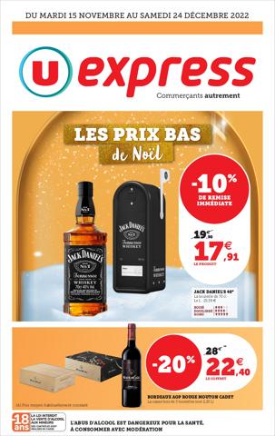 Catalogue U Express à Lyon | LES PRIX BAS DE NOËL | 15/11/2022 - 24/12/2022