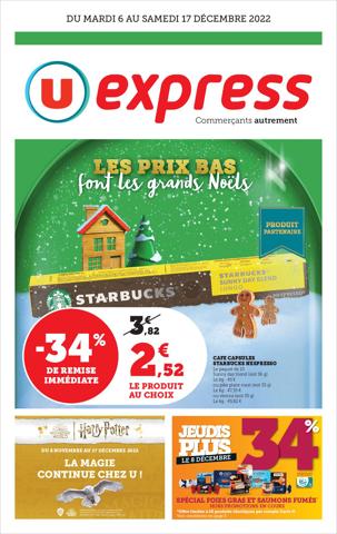 Catalogue U Express à Lyon | LES PRIX BAS FONT LES GRANDS NOËLS | 06/12/2022 - 17/12/2022