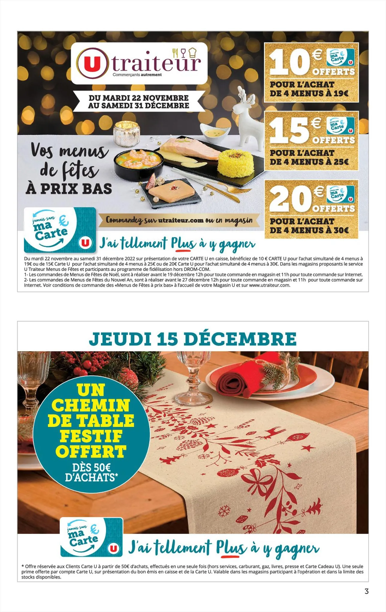 Catalogue LES PRIX BAS FONT LES GRANDS NOËLS, page 00003