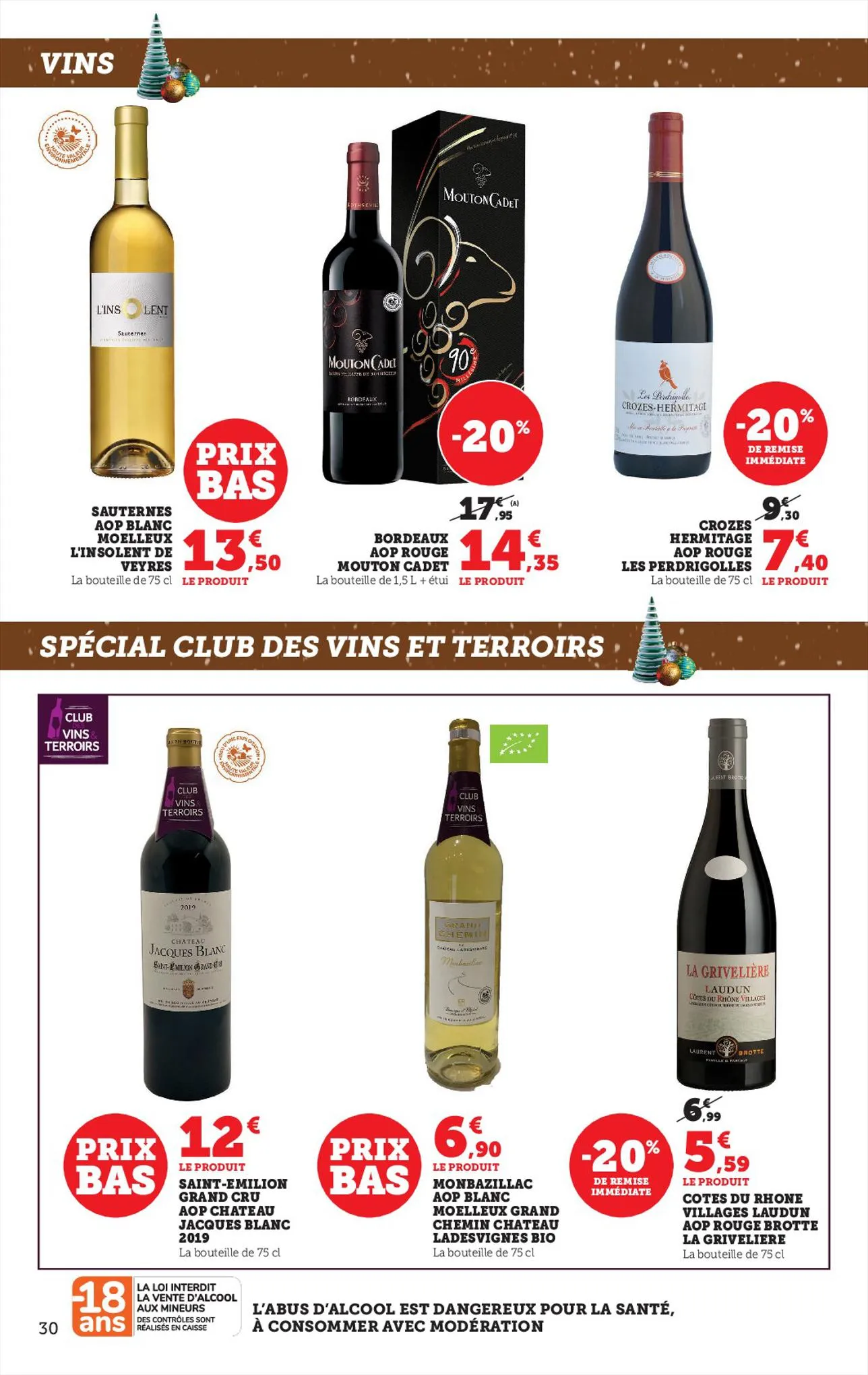 Catalogue LES PRIX BAS FONT LES GRANDS NOËLS, page 00030