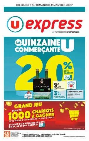 La quinzaine commerçante U