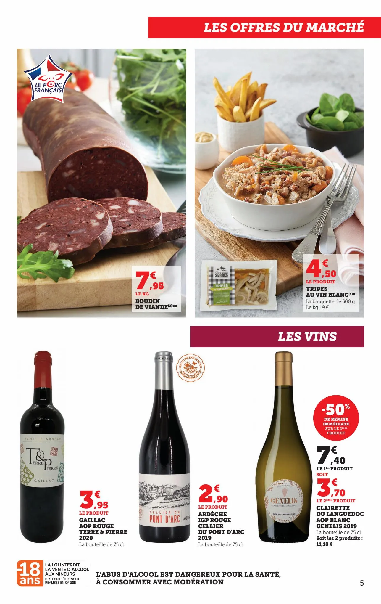 Catalogue Foix au porc à prix bas, page 00005