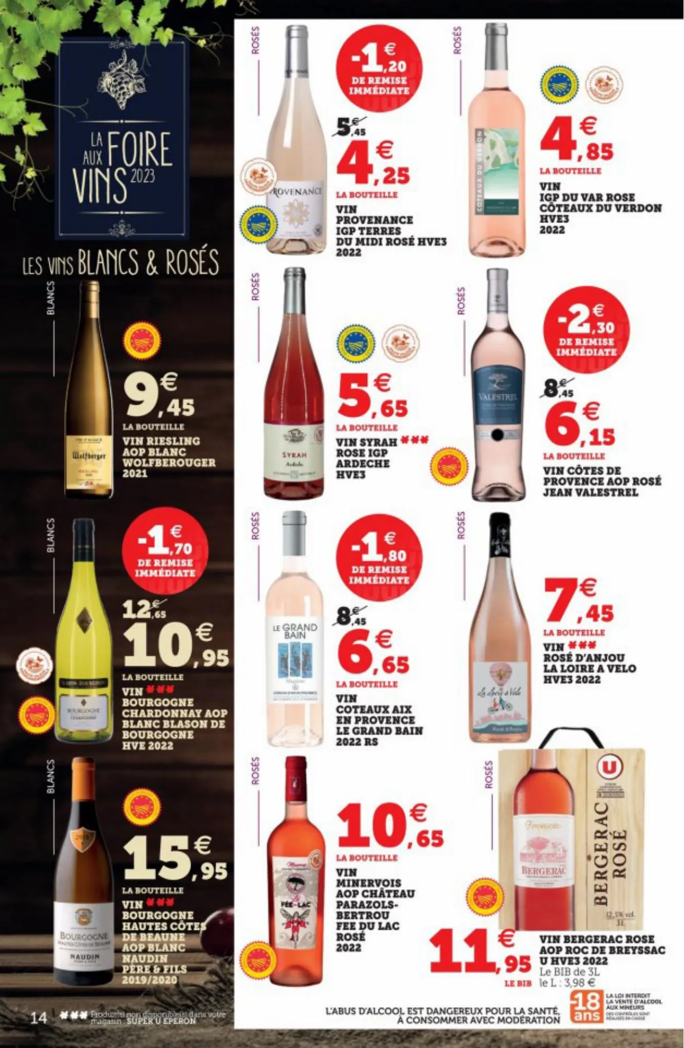 Catalogue La foire aux vins, page 00014