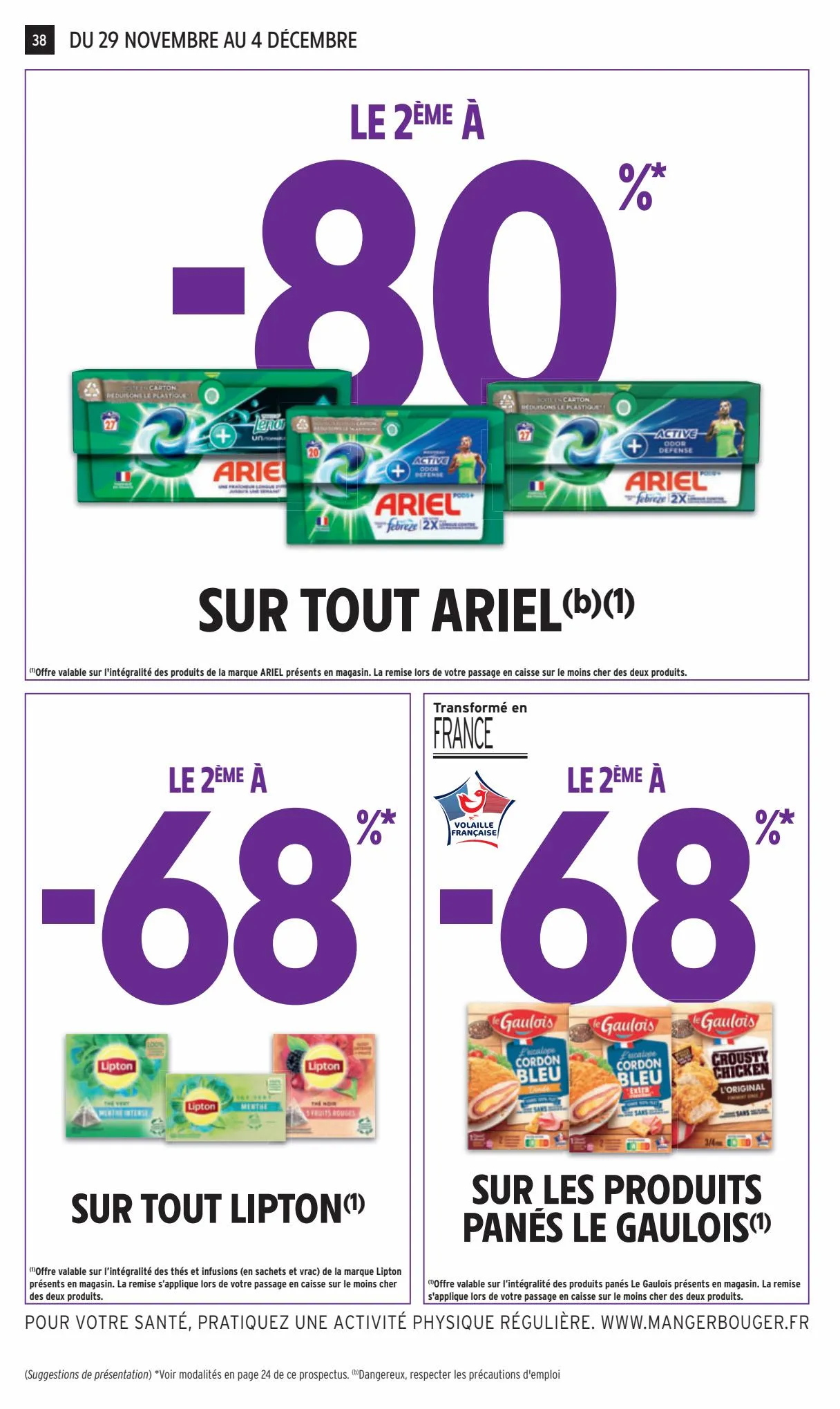 Catalogue 130€ offerts en bons d'achat, page 00038