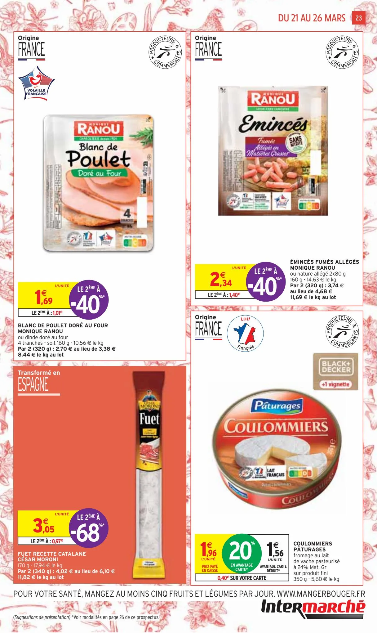 Catalogue -50% sur une selection de chocolats Kinder et Ferrero, page 00023