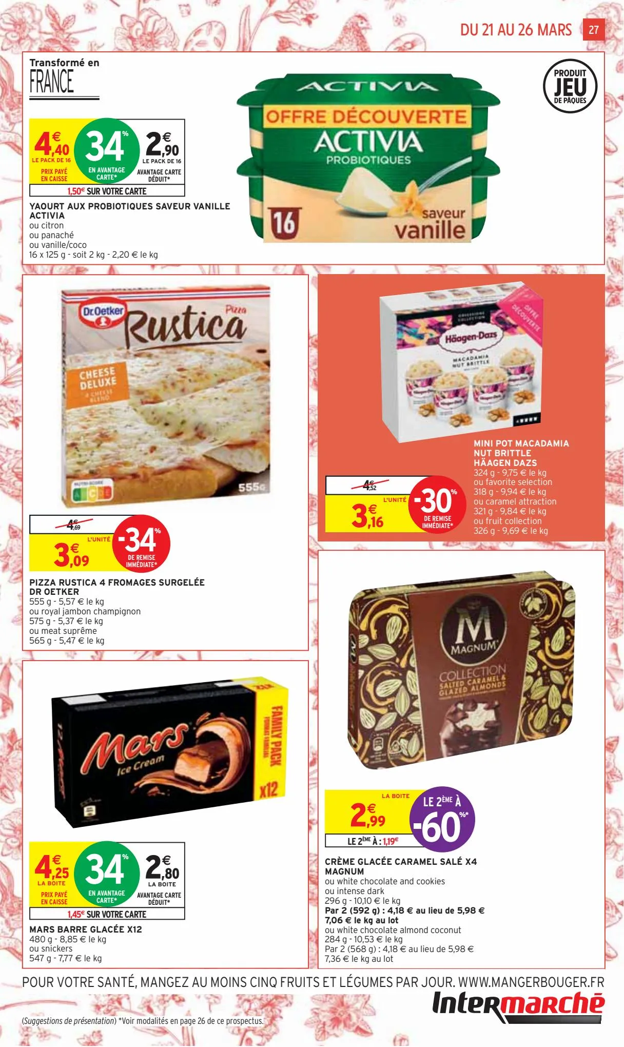 Catalogue -50% sur une selection de chocolats Kinder et Ferrero, page 00027