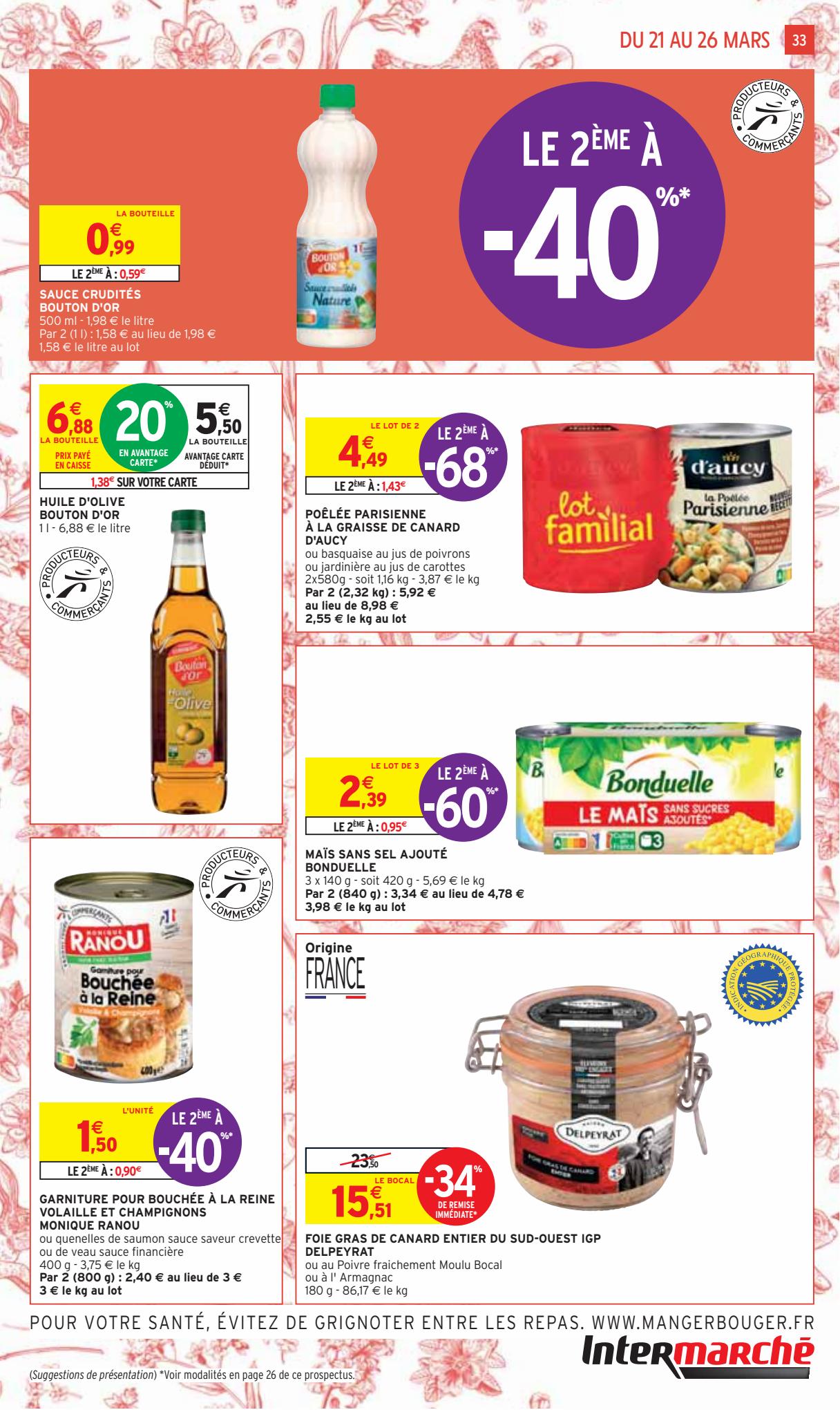 Catalogue -50% sur une selection de chocolats Kinder et Ferrero, page 00033