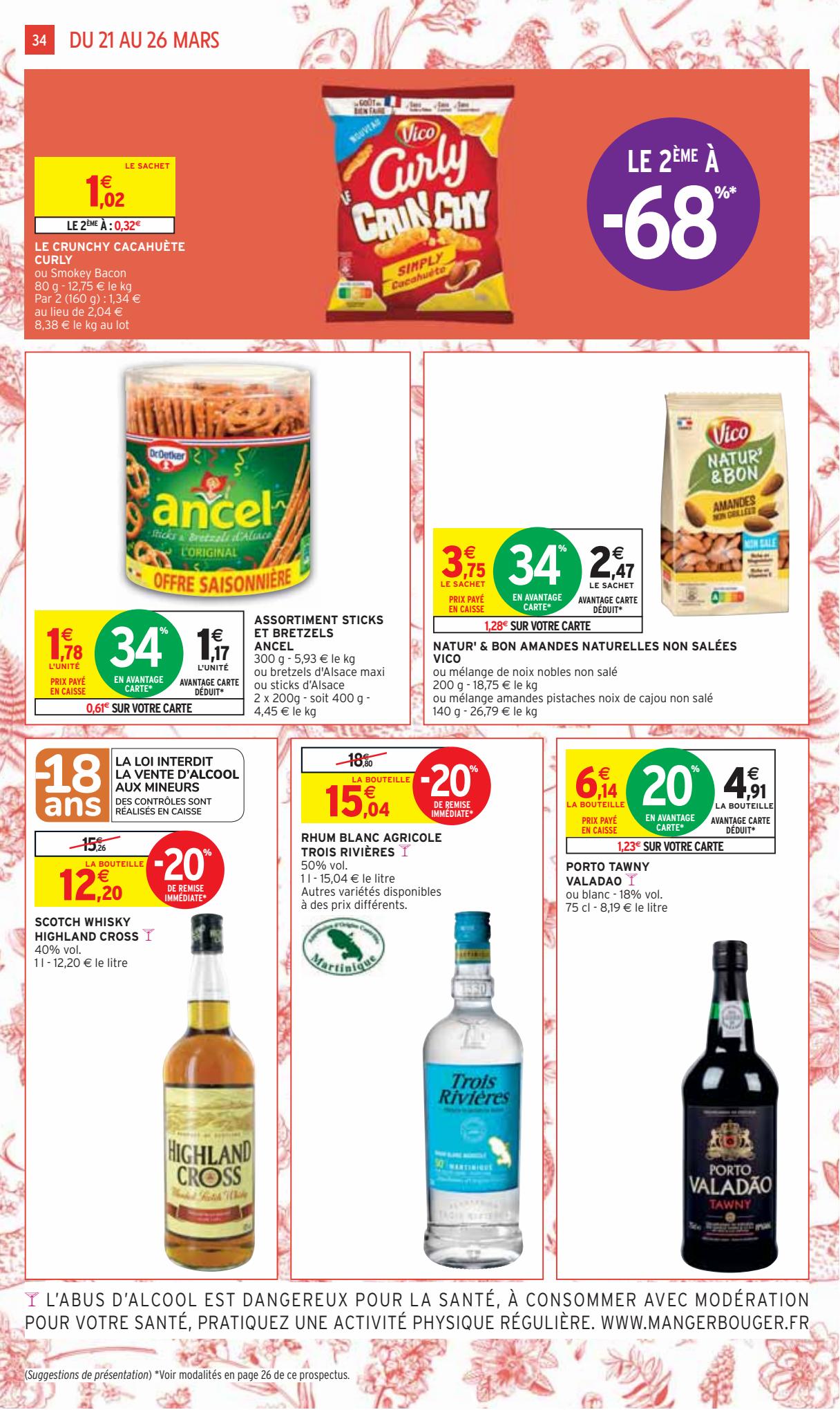 Catalogue -50% sur une selection de chocolats Kinder et Ferrero, page 00034