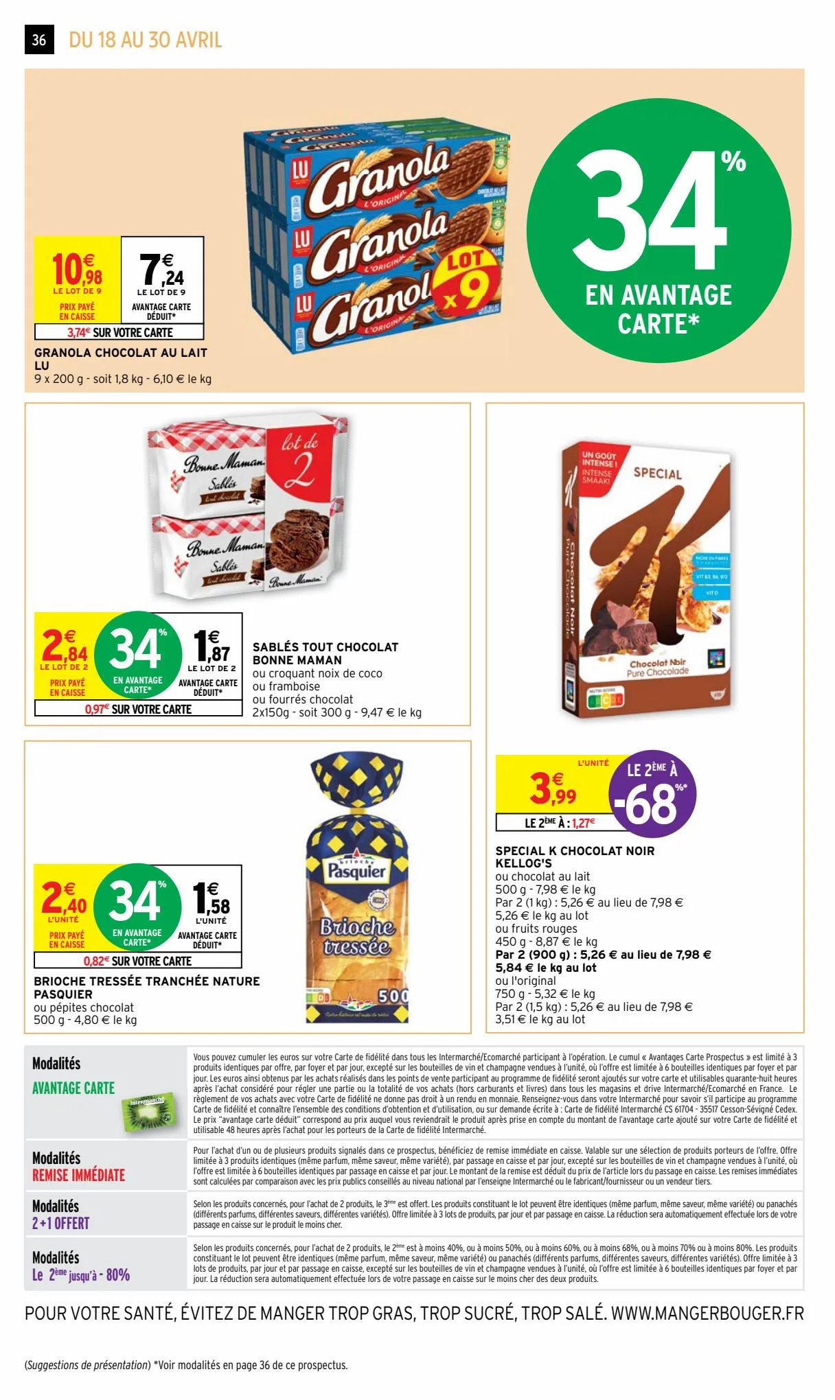 Catalogue - 34 % de réduction immédiate sur une sélection de produits, page 00036