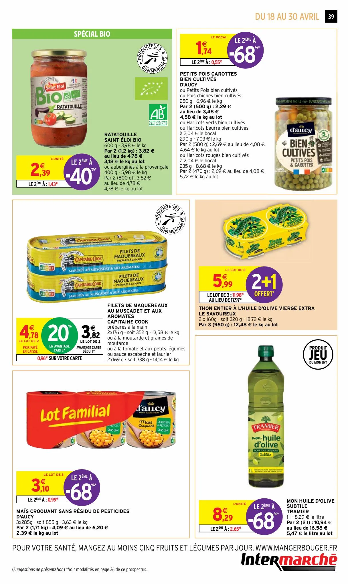 Catalogue - 34 % de réduction immédiate sur une sélection de produits, page 00039