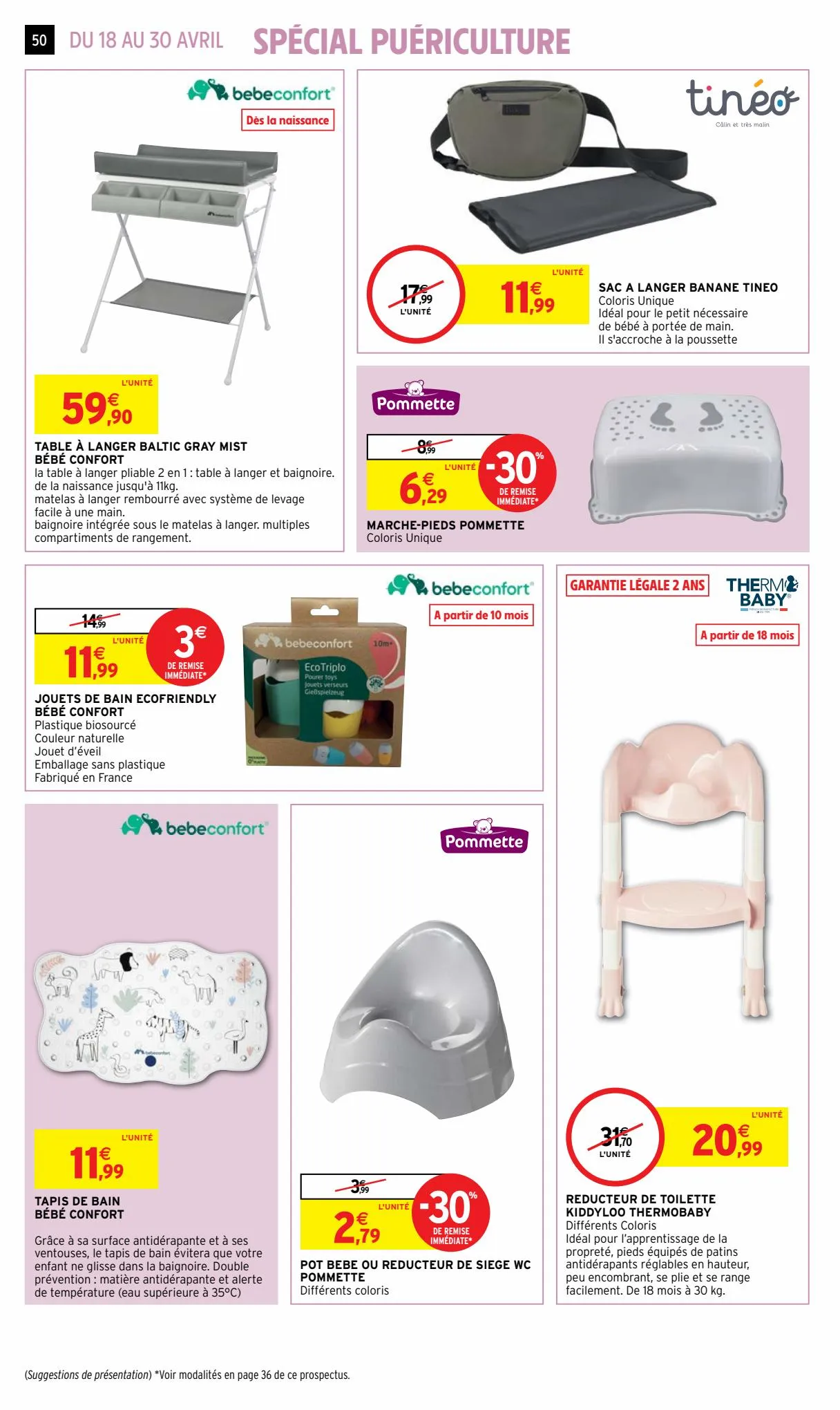 Catalogue - 34 % de réduction immédiate sur une sélection de produits, page 00050