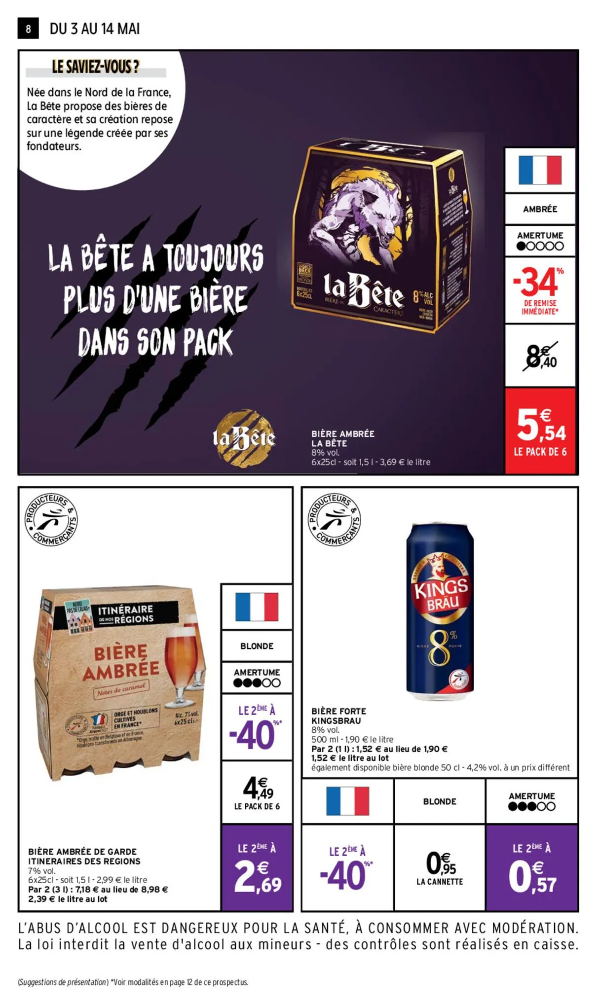 Catalogue EVE FOIRE A LA BIERE AVEC CAHIER REGION, page 00007