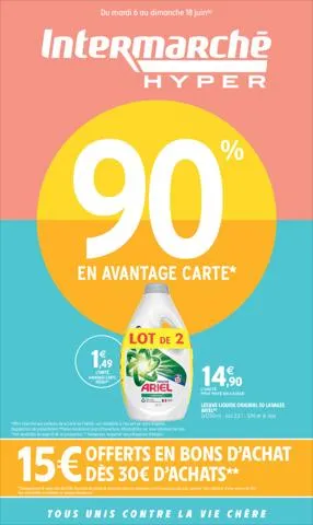 Catalogue Intermarché Hyper à Paris | TF EUROFFENSIVE 1 | 06/06/2023 - 18/06/2023
