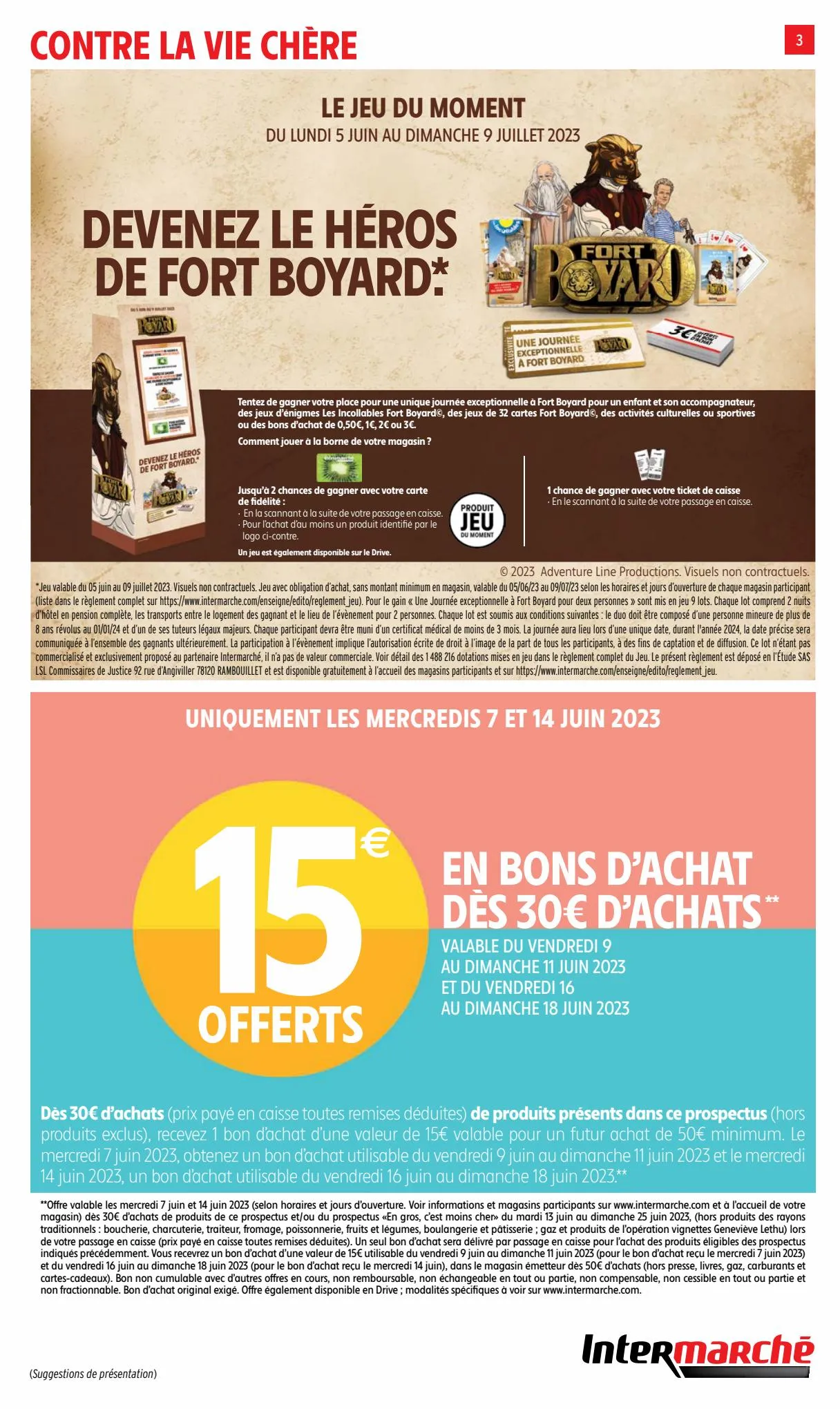 Catalogue 15€ OFFERTS EN BONS D’ACHAT , page 00003