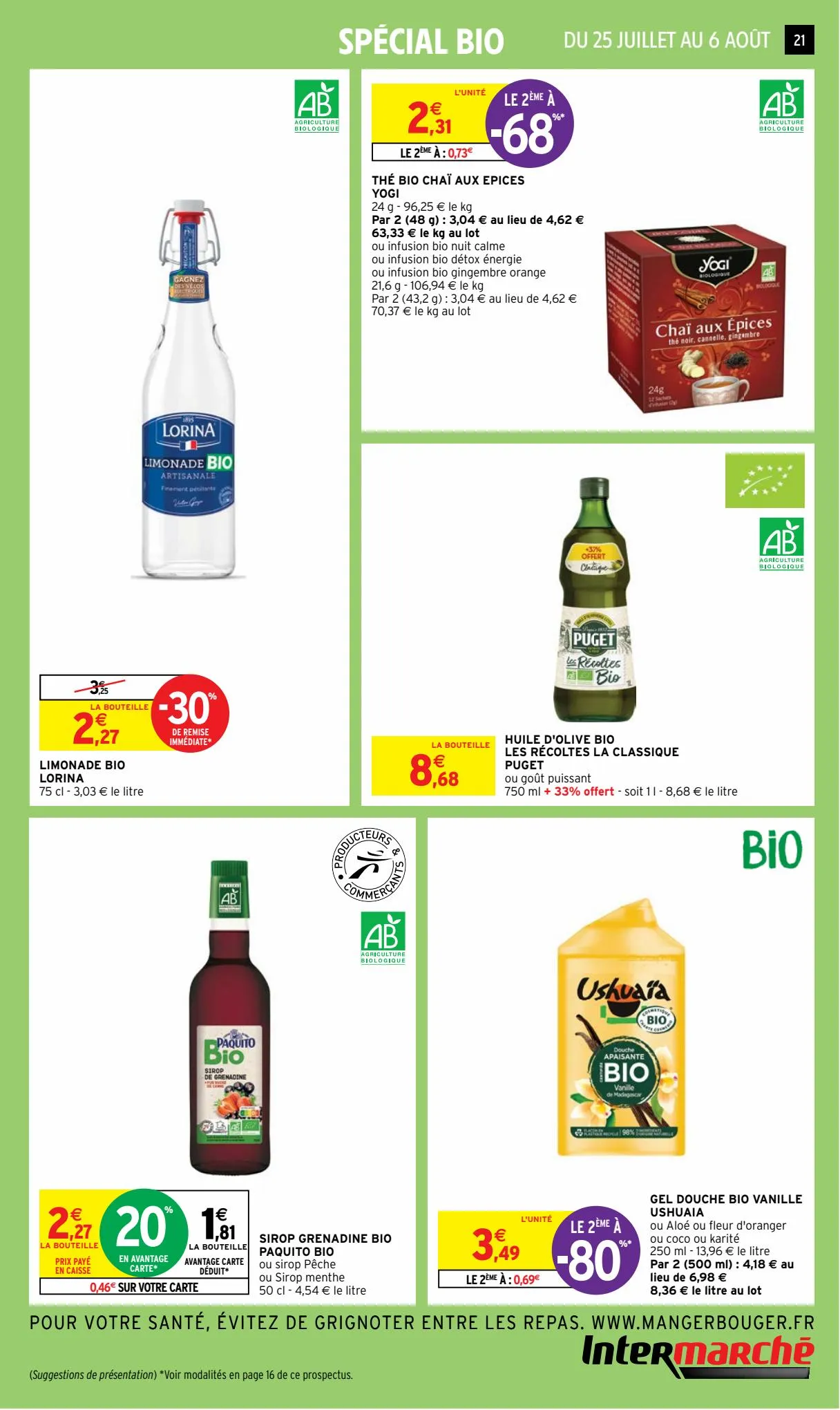 Catalogue 2+1 offert sur une sélection de produits, page 00021